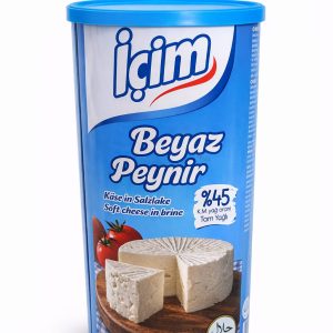 İçim White Cheese 45%Ft Round Tin 6x800Gr Box